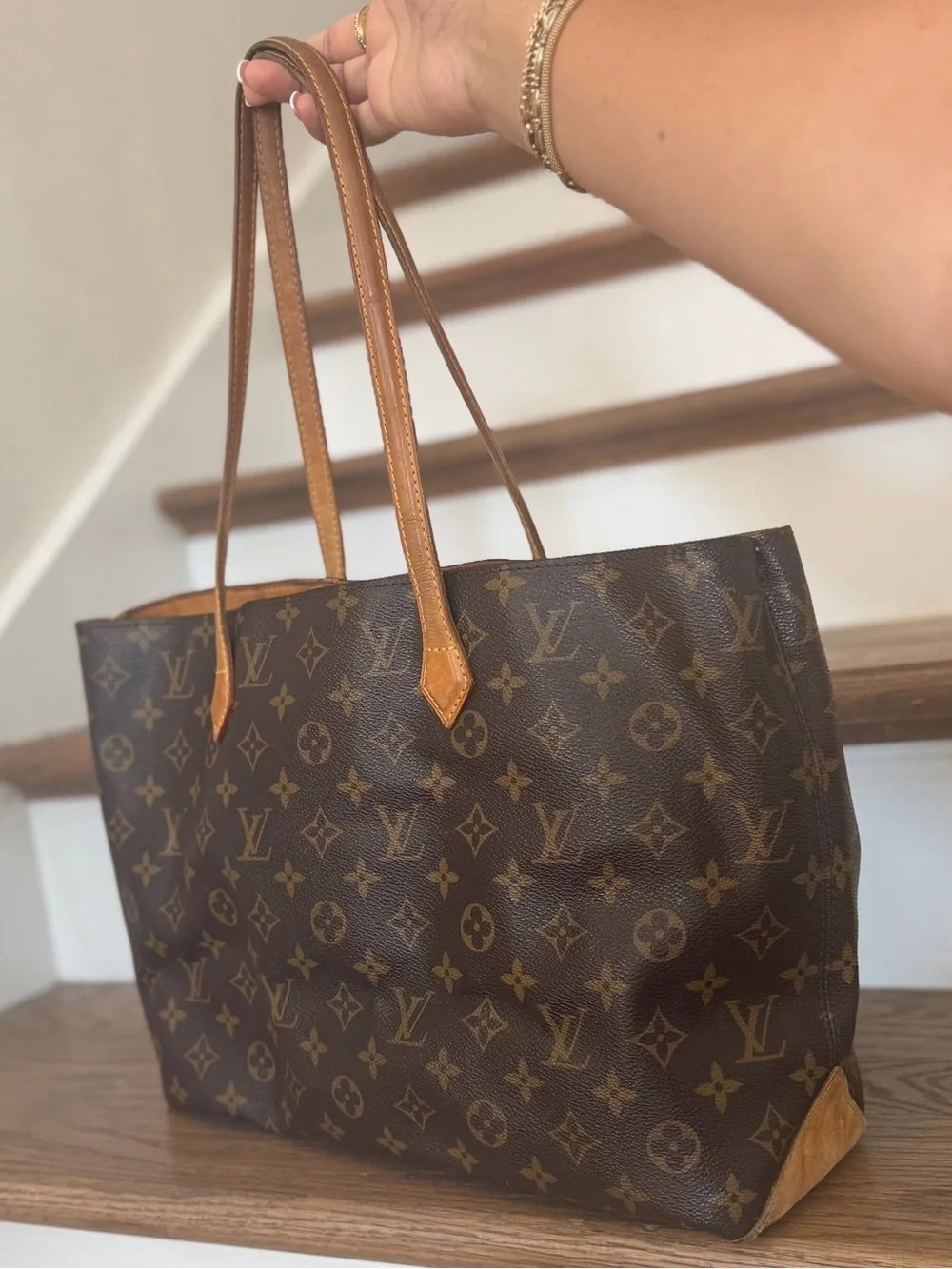 Louis Vuitton tote LV Monogram Tote Neverfull Shoulder bag travel bag work bag